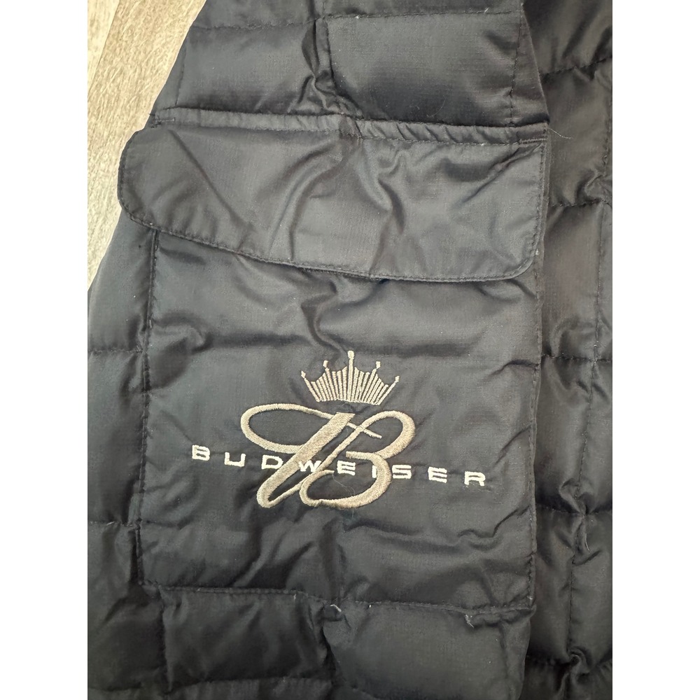 Vintage Chase Authentics Dale Earnhardt Jr #8 Down Puffer Jacket Black LG NASCAR - Picture 6 of 13